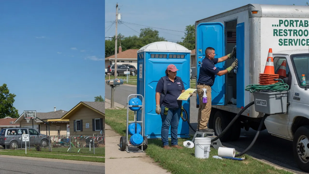 Portable Toilet Rental in Branchville, IN near me